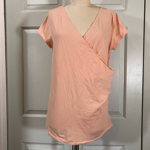 Merona Tee Peach Color Size XL